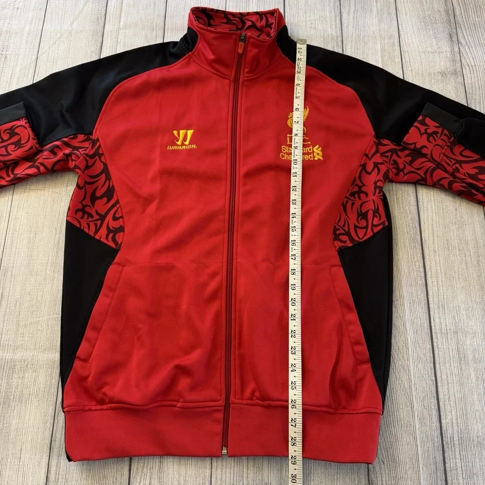 WARRIOR FC LIVERPOOL 2012/2013 JACKET TRACK TOP SOCCER FOOTBALL RED‎ XL MENS